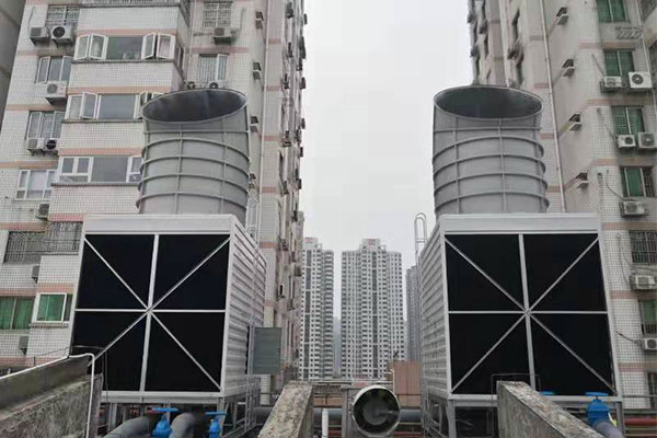 開式冷卻塔四周環境積水是如何清理？？(開式冷卻塔工作原理)