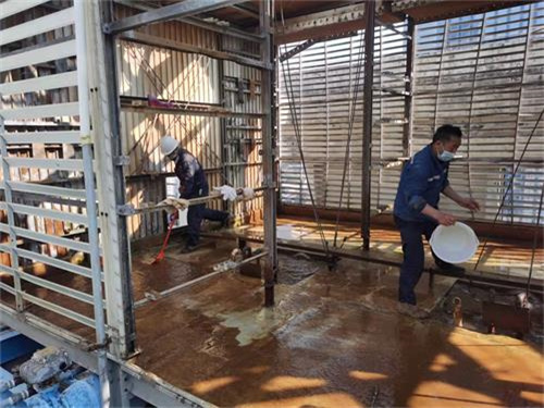 方型冷卻塔容易在使用當中受到腐蝕損傷嗎？ 　,方型冷卻塔圖片