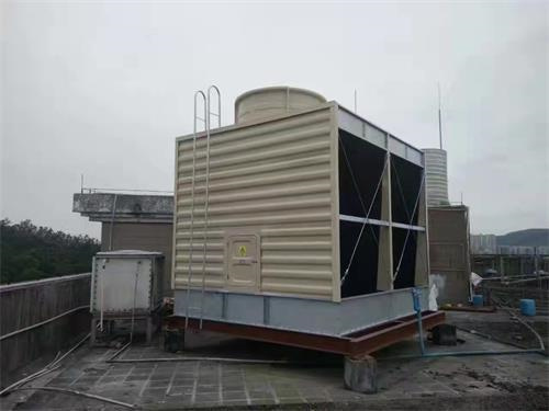 閉式冷卻塔可以把水冷卻到多少度？？(橫流式閉式冷卻塔)